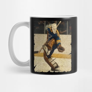 Mike Liut, 1980 in St. Louis Blues (347 GP) Mug